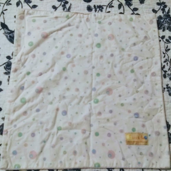 Ticche and Bea pink minky lovey fleece dots - Picture 1 of 3